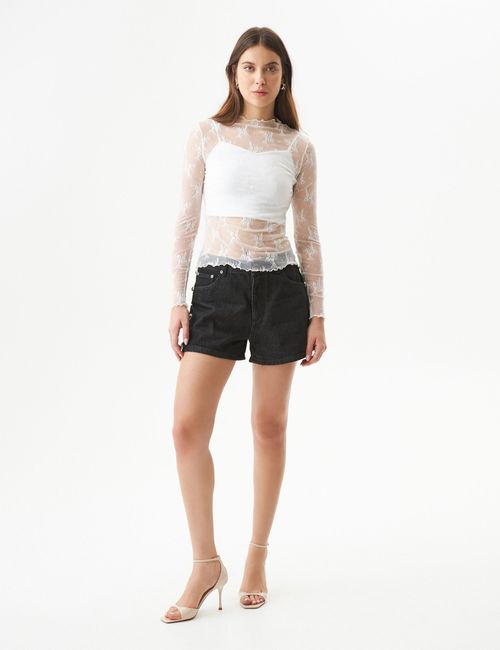 Camiseta Manga Larga Para Mujer