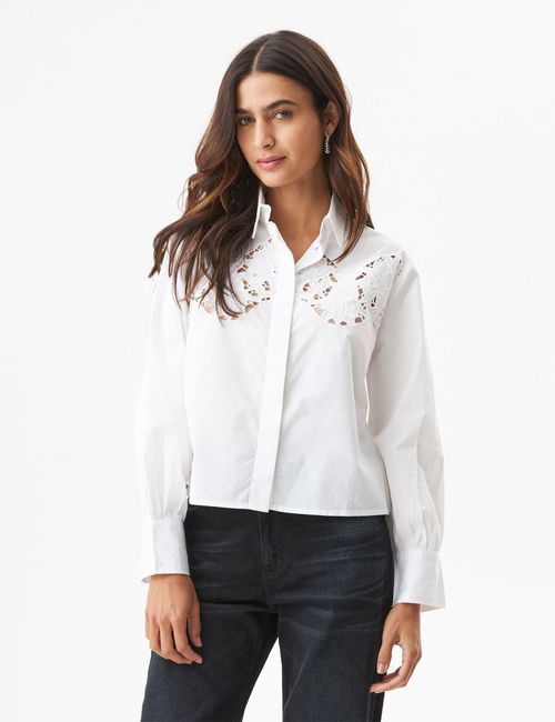 Camisa Slim Para Mujer