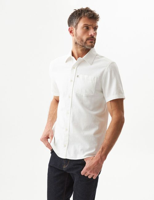 Camisa Regular Para Hombre