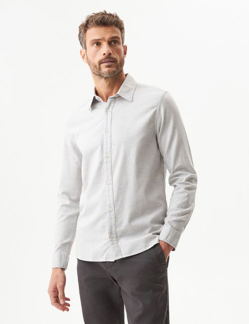 Camisa Slim Fit Para Hombre