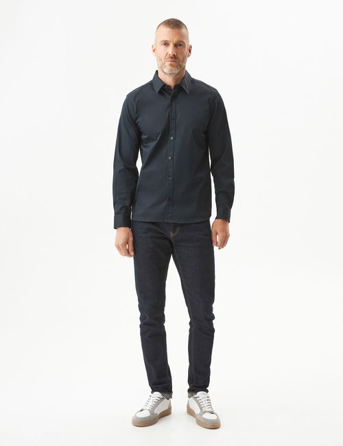 Camisa Slim Fit Para Hombre