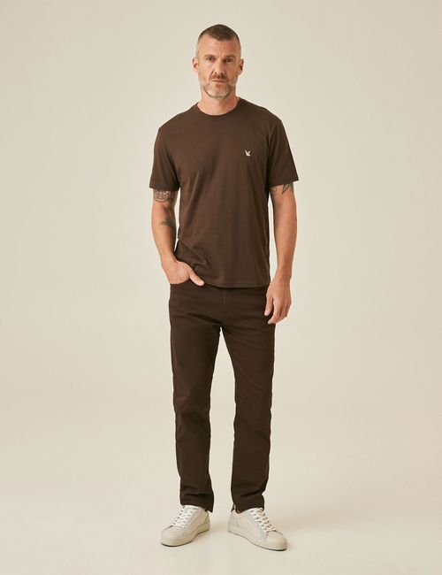 Camiseta Cuello U Para Hombre