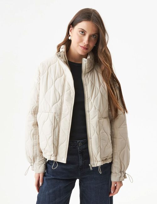 Chaqueta Acolchada Para Mujer