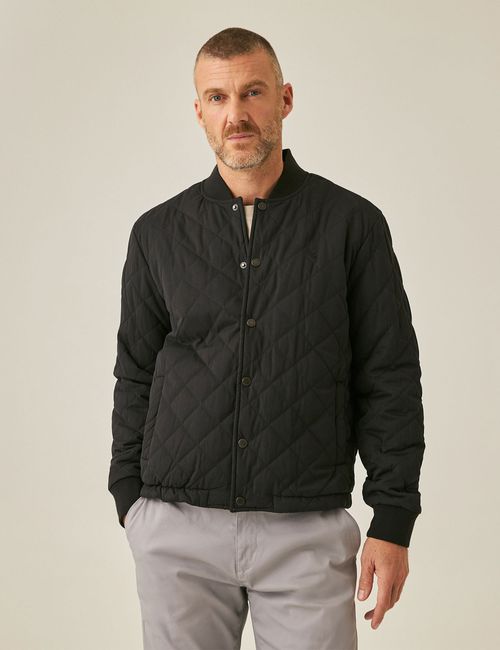 Chaqueta Bomber Para Hombre
