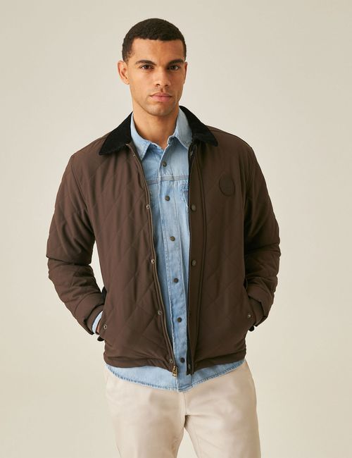 Chaqueta Acolchada Para Hombre