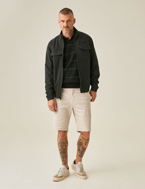 Chaqueta Bomber Para Hombre