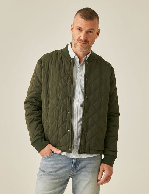Chaqueta Bomber Para Hombre