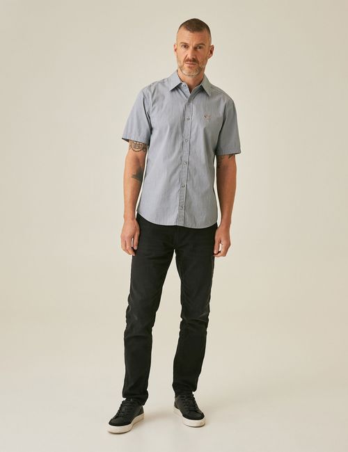 Camisa Manga Corta Para Hombre