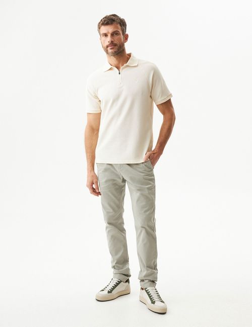 Camiseta Polo Manga Raglan Para Hombre