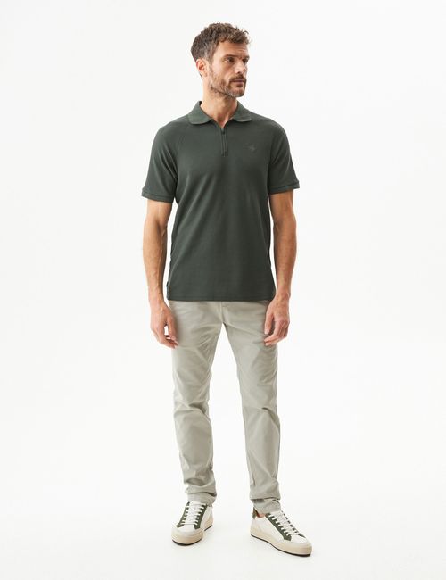 Camiseta Polo Manga Raglan Para Hombre