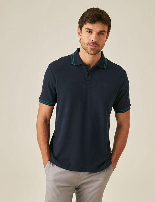 Camiseta Polo Tejido Para Hombre