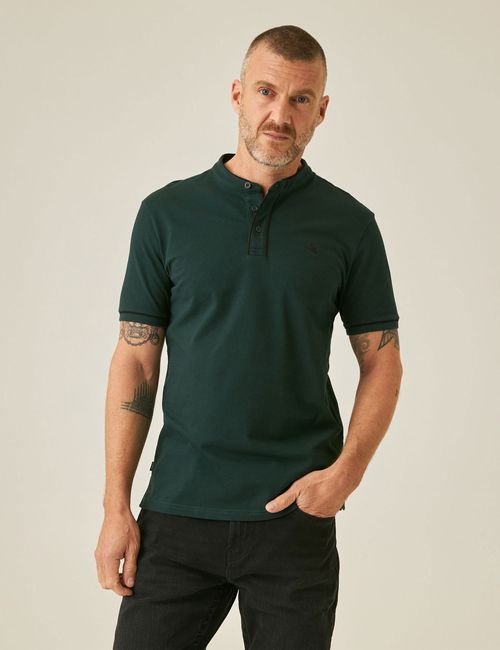 Camiseta Polo Cuello Neru Para Hombre