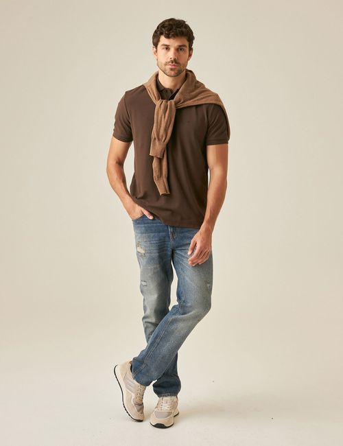 Camiseta Polo Clasico Para Hombre