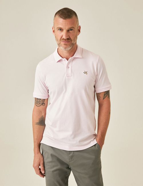 Camiseta Polo Slim Fit Para Hombre