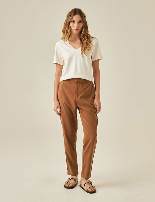Camiseta Slim Fit Para Mujer