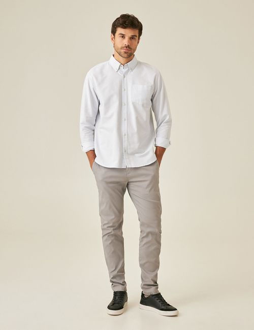 Camisa Con Bolsillos Para Hombre