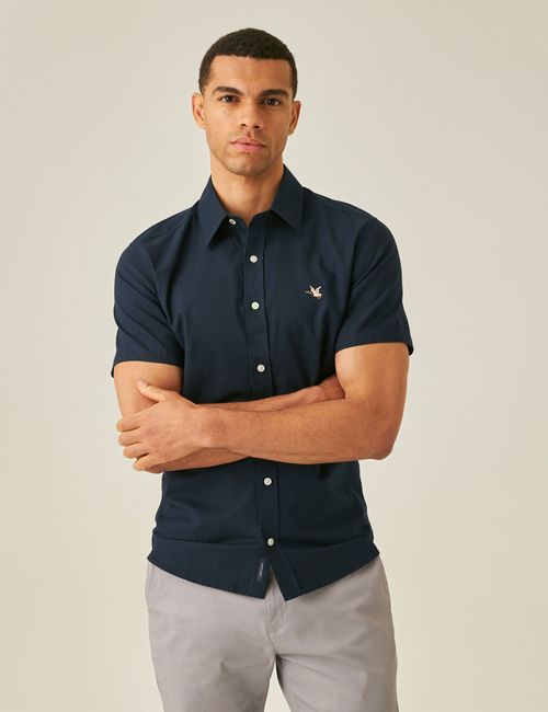 Camisa Manga Corta Para Hombre