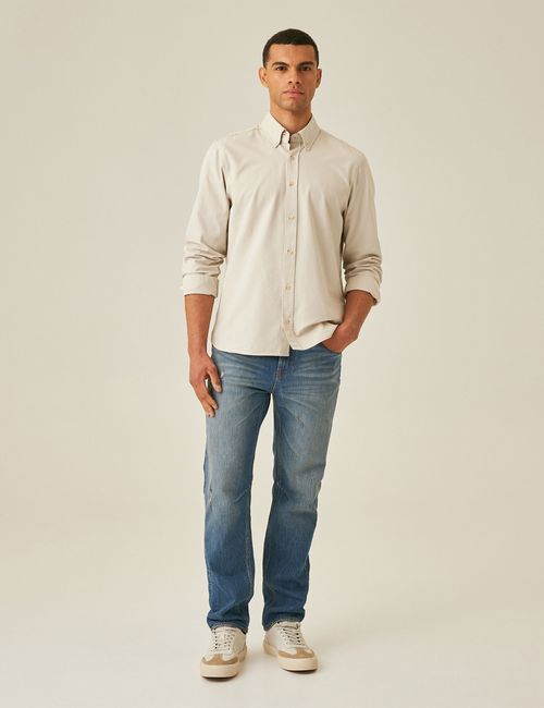 Camisa Manga Larga Para Hombre