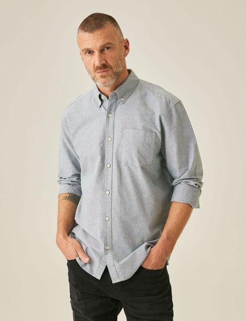 Camisa Con Bolsillos Para Hombre
