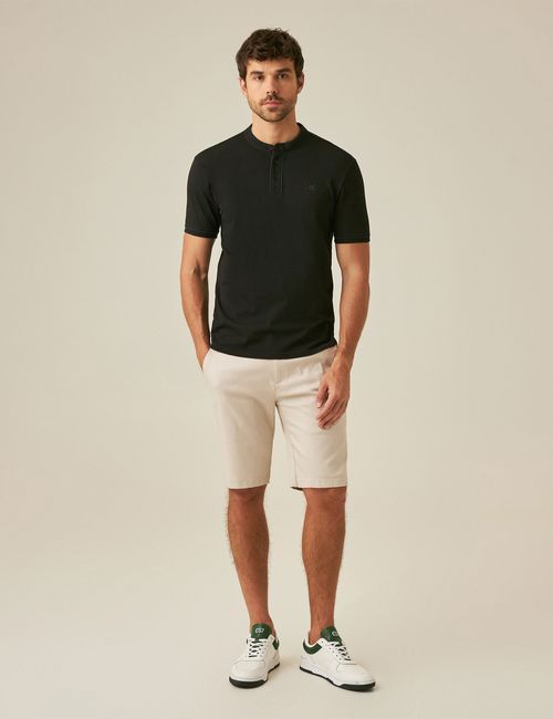 Camiseta Polo Cuello Neru Para Hombre