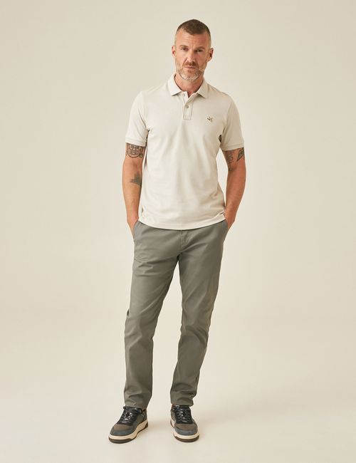 Camiseta Polo Slim Fit Para Hombre