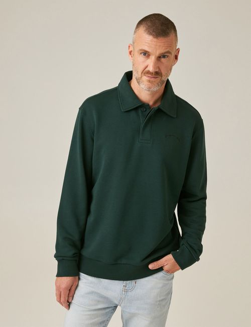 Buzo Tipo Polo Para Hombre