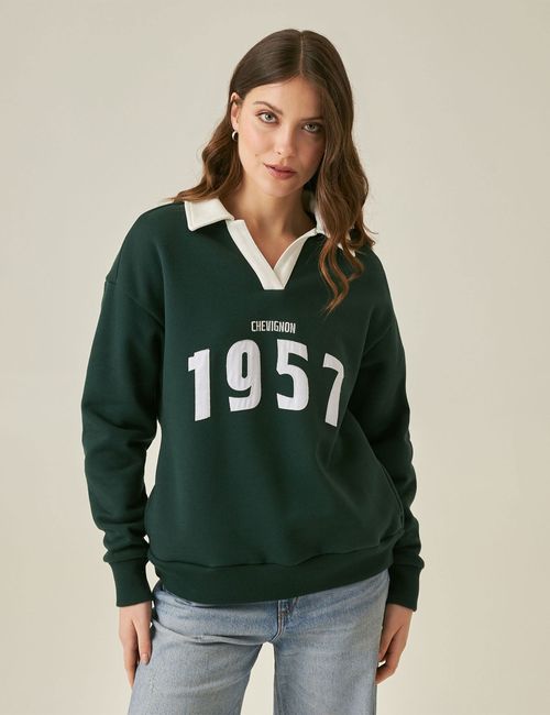 Buzo Tipo Polo Para Mujer