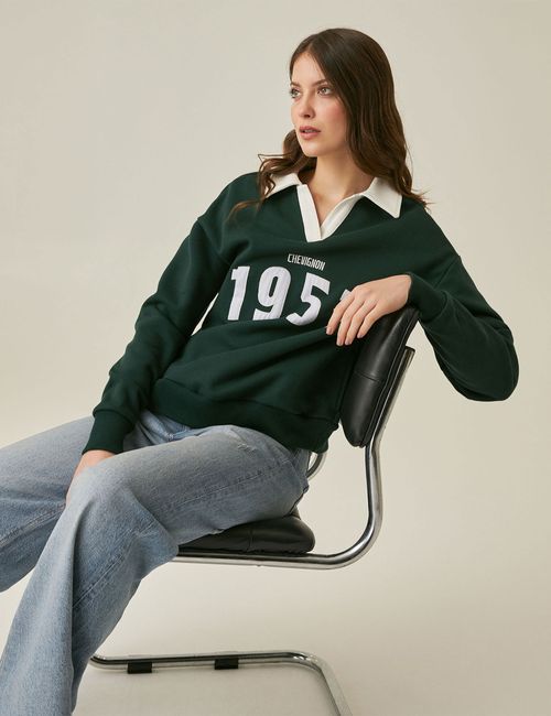 Buzo Tipo Polo Para Mujer