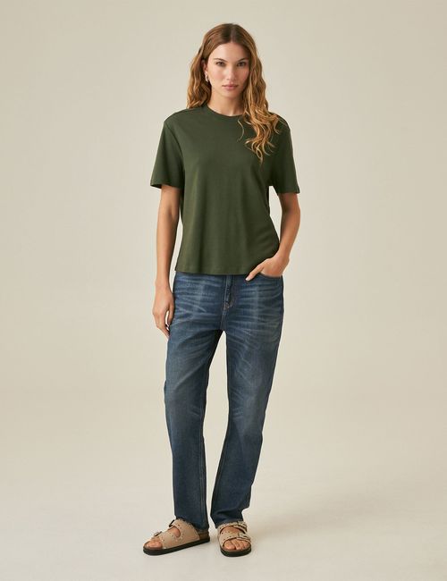 Camiseta Oversized Para Mujer