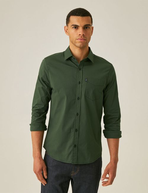 Camisa Slim Fit Para Hombre