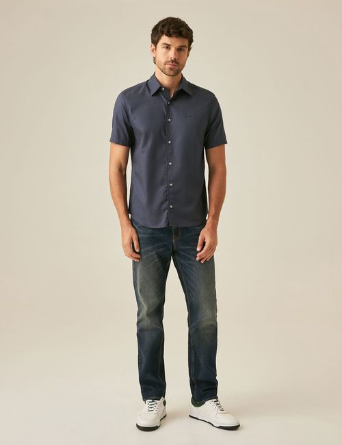 Camisa Regular Fit Para Hombre