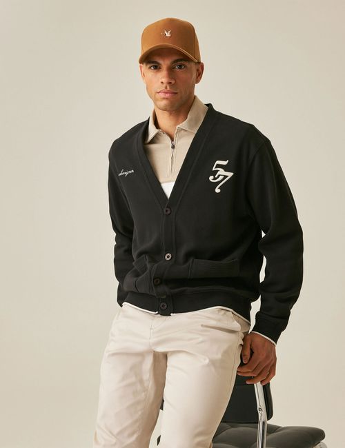 Buzo Tipo Cardigan Para Hombre