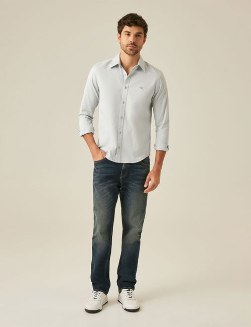 Camisa Slim Fit Para Hombre
