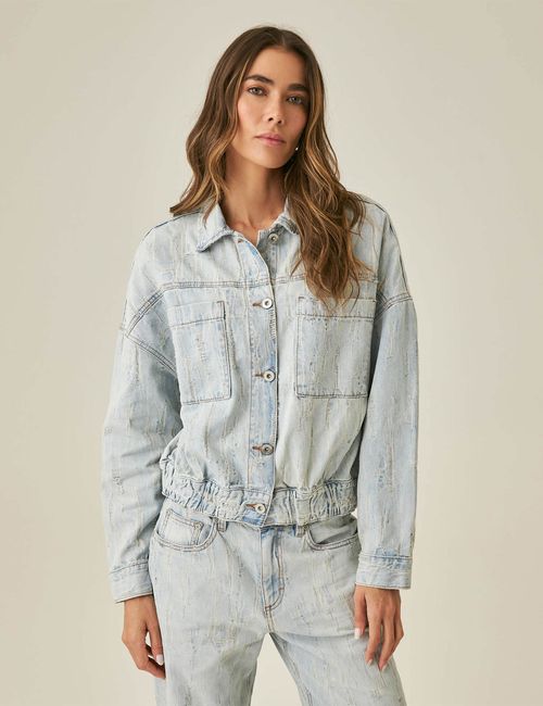 Chaqueta Trucket Para Mujer