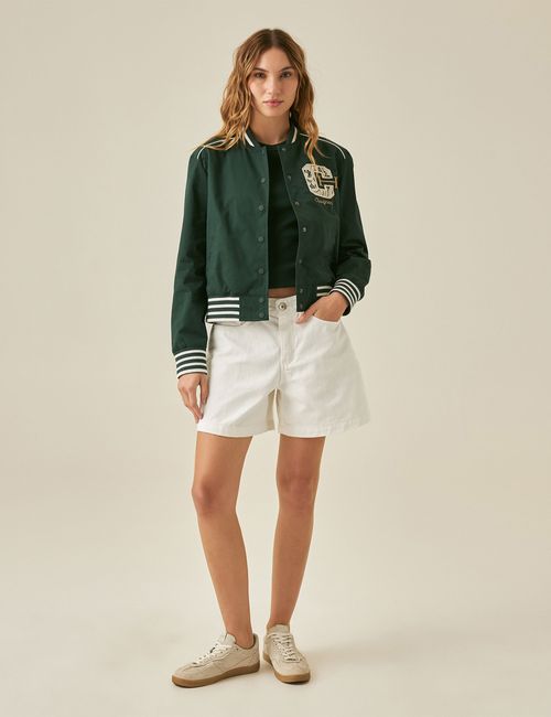 Chaqueta Embroidery Para Mujer