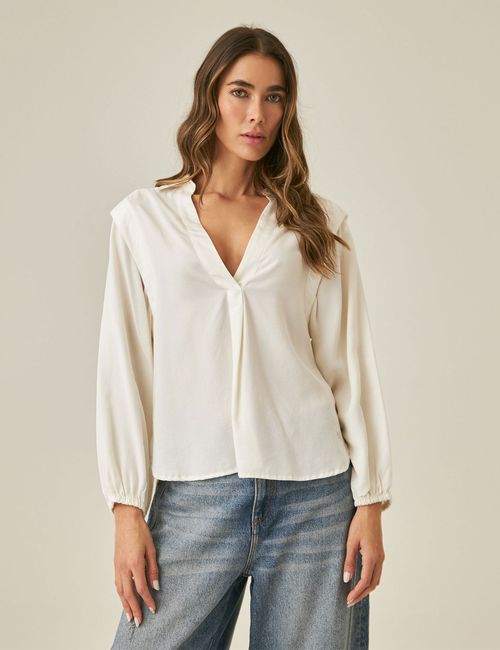 Camisa Manga Larga Para Mujer