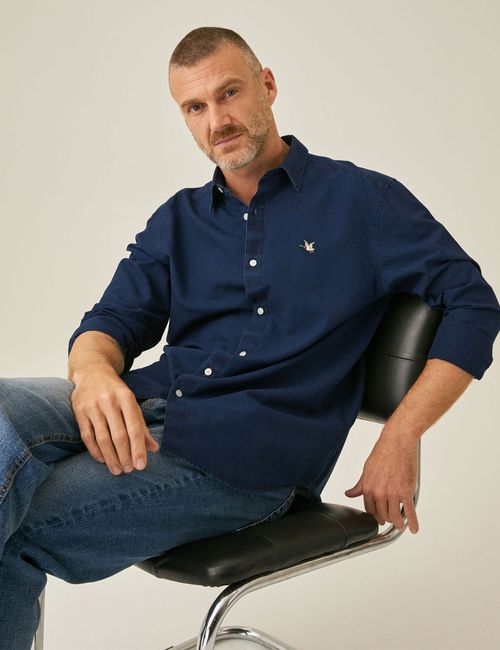 Camisa Manga Larga Para Hombre