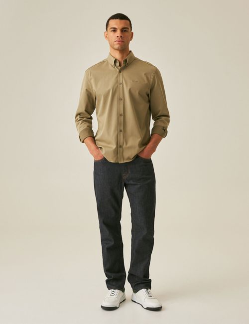 Camisa Manga Larga Para Hombre
