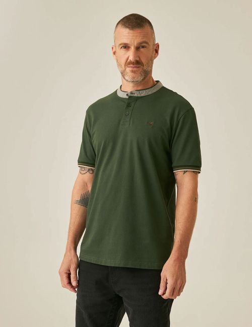 Camiseta Polo Slim Fit Para Hombre