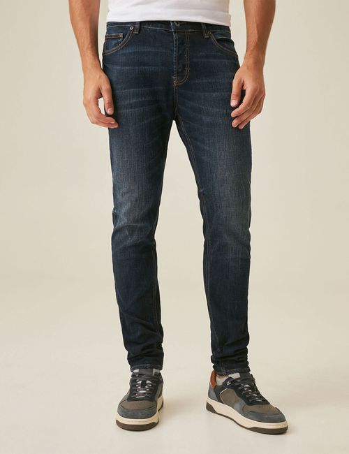 Jean Skinny Para Hombre