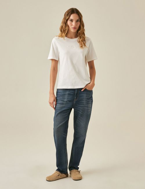 Camiseta Slim Fit Para Mujer