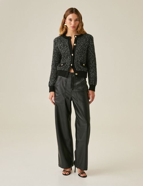 Cardigan Tejido Para Mujer