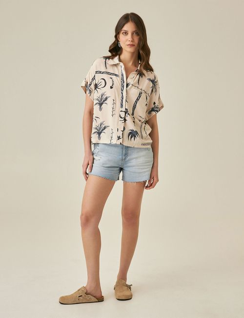Camisa Oversized Para Mujer