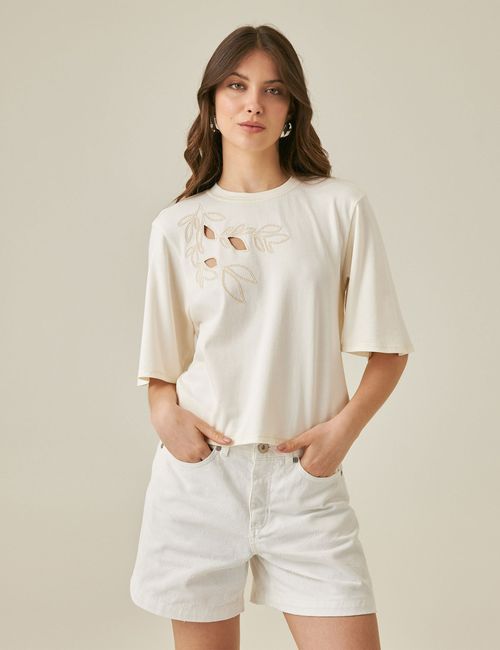 Camiseta Oversized Para Mujer