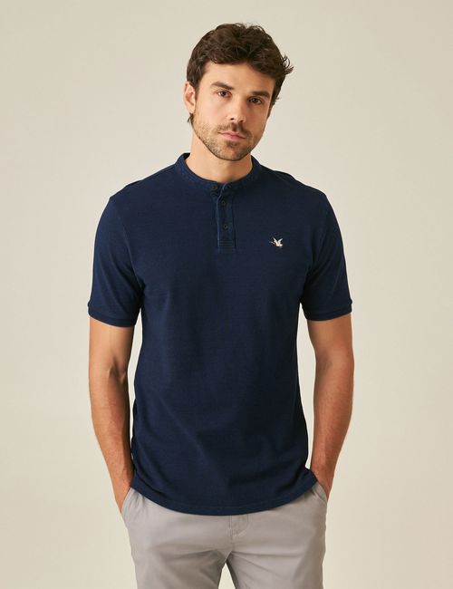 Camiseta Polo Cuello Neru Para Hombre