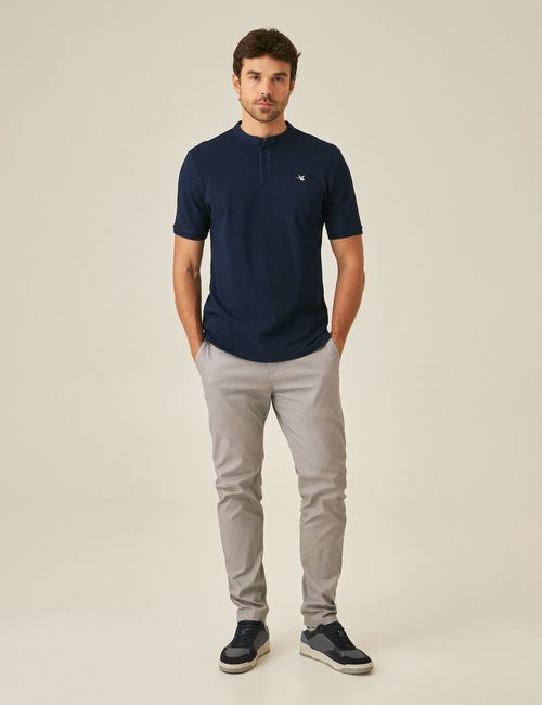 Camiseta Polo Cuello Neru Para Hombre