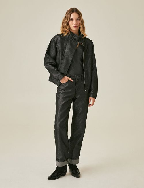 Chaqueta Biker Para Mujer