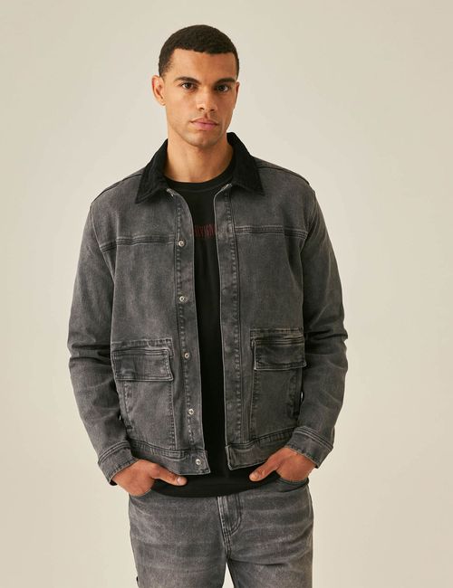 Chaqueta Silueta Recta Para Hombre