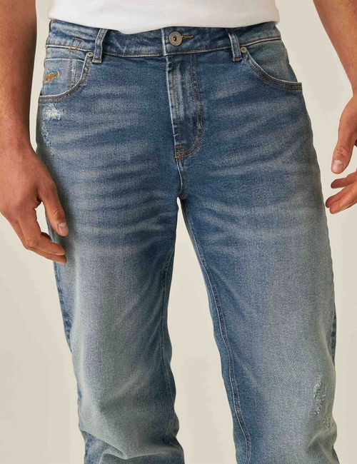 Jean Slim Para Hombre