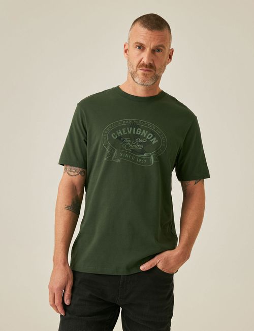 Camiseta Slim Fit Para Hombre